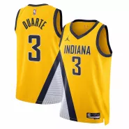 Men's Indiana Pacers Chris Duarte #3 Jordan Brand Yellow 2022/23 Swingman Jersey - Statement Edition - thejerseys