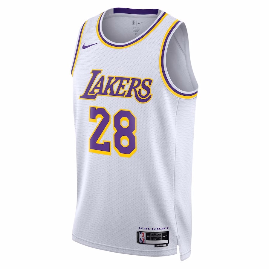 2021-2022 Earned Edition Los Angeles Lakers Black #23 NBA Jersey