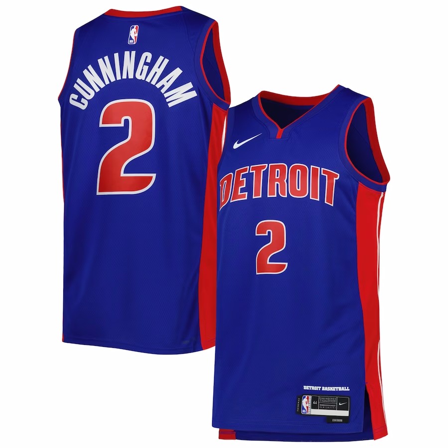 Detroit Pistons Jordan Statement Swingman Jersey - Custom - Unisex