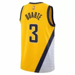 Men's Indiana Pacers Chris Duarte #3 Yellow Swingman Jersey 2022/23 - Statement Edition - thejerseys