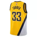 Men's Indiana Pacers Myles Turner #33 Yellow Swingman Jersey 2022/23 - Statement Edition - thejerseys