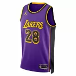 Men's Los Angeles Lakers Rui Hachimura #28 Purple Swingman Jersey 2022/23 - Statement Edition - thejerseys