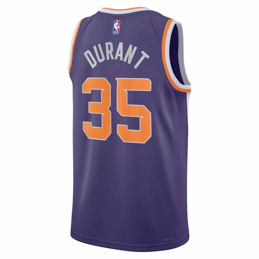 Men's Phoenix Suns Kevin Durant #35 Purple Swingman Jersey 22/23 - Icon Edition - thejerseys