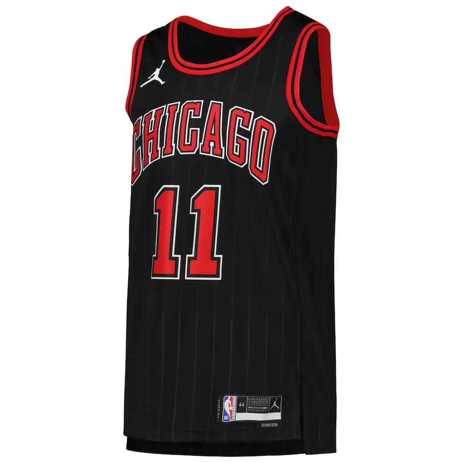 Men's Chicago Bulls Dennis Rodman No.91 Red Replica Swingman Jersey - Icon  Edition