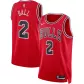 Men's Chicago Bulls Lonzo Ball #2 Red Swingman Jersey 22/23 - Icon Edition - thejerseys