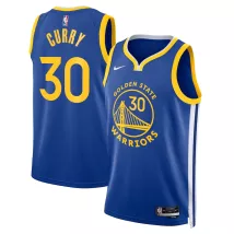 Men's Golden State Warriors Stephen Curry #30 Royal Swingman Jersey 22/23 - Icon Edition - thejerseys