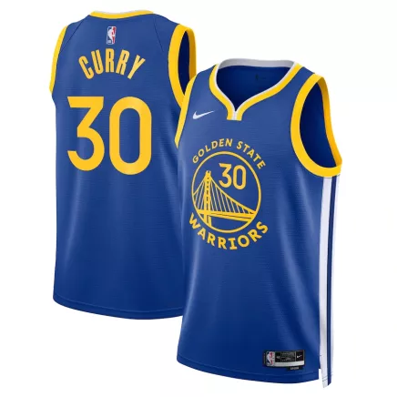 Men's Golden State Warriors Stephen Curry #30 Nike Royal 2022/23 Swingman Jersey - Icon Edition - thejerseys