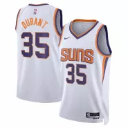 Men's Phoenix Suns Kevin Durant #35 White 22/23 Swingman Jersey - Association Edition - thejerseys