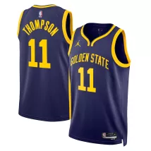 Men's Golden State Warriors Klay Thompson #11 Jordan Brand Navy 22/23 Swingman Jersey - Statement Edition - thejerseys