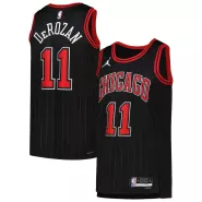 Men's Chicago Bulls DeMar DeRozan #11 Jordan Brand Black 2022/23 Swingman Jersey - Statement Edition - thejerseys