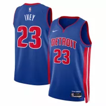 Men's Detroit Pistons Jaden Ivey #23 Nike Blue 2022/23 Swingman Jersey - Icon Edition - thejerseys