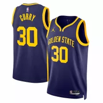 Men's Golden State Warriors Stephen Curry #30 Jordan Brand Blue 2022/23 Swingman Jersey - Statement Edition - thejerseys
