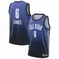 Men's LeBron James #6 Jordan Brand Blue 2023 NBA All-Star Game Swingman Jersey - thejerseys