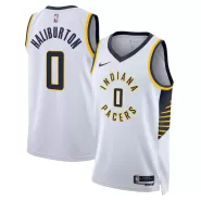Men's Indiana Pacers Tyrese Haliburton #0 Nike White 2022/23 Swingman Jersey - Association Edition - thejerseys