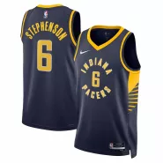 Men's Indiana Pacers Lance Stephenson #6 Nike Navy 2022/23 Swingman Jersey - Icon Edition - thejerseys