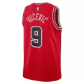 Men's Chicago Bulls Nikola Vucevic #9 Red Swingman Jersey 22/23 - Icon Edition - thejerseys