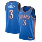 Men's Oklahoma City Thunder Josh Giddey #3 Nike Blue 2022/23 Swingman Jersey - Icon Edition - thejerseys