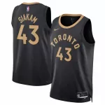 Men's Toronto Raptors Pascal Siakam #43 Black Swingman Jersey 2022/23 - City Edition - thejerseys