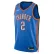 Men's Oklahoma City Thunder Shai Gilgeous-Alexander #2 Nike Blue 2022/23 Swingman Jersey - Icon Edition - thejerseys