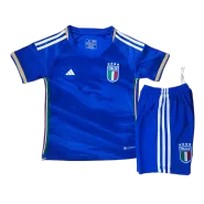Kid's Italy Home Jerseys Kit(Jersey+Shorts) 2023/24 - thejerseys