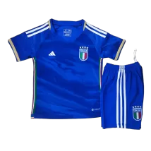 Kid's Italy Home Jerseys Kit(Jersey+Shorts) 2023/24 - thejerseys