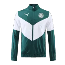 SE Palmeiras Green&White Windbreaker Jacket 2022/23 For Adults - thejerseys