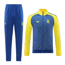 Al Nassr Blue Jacket Training Kit 2022/23 For Adults - thejerseys