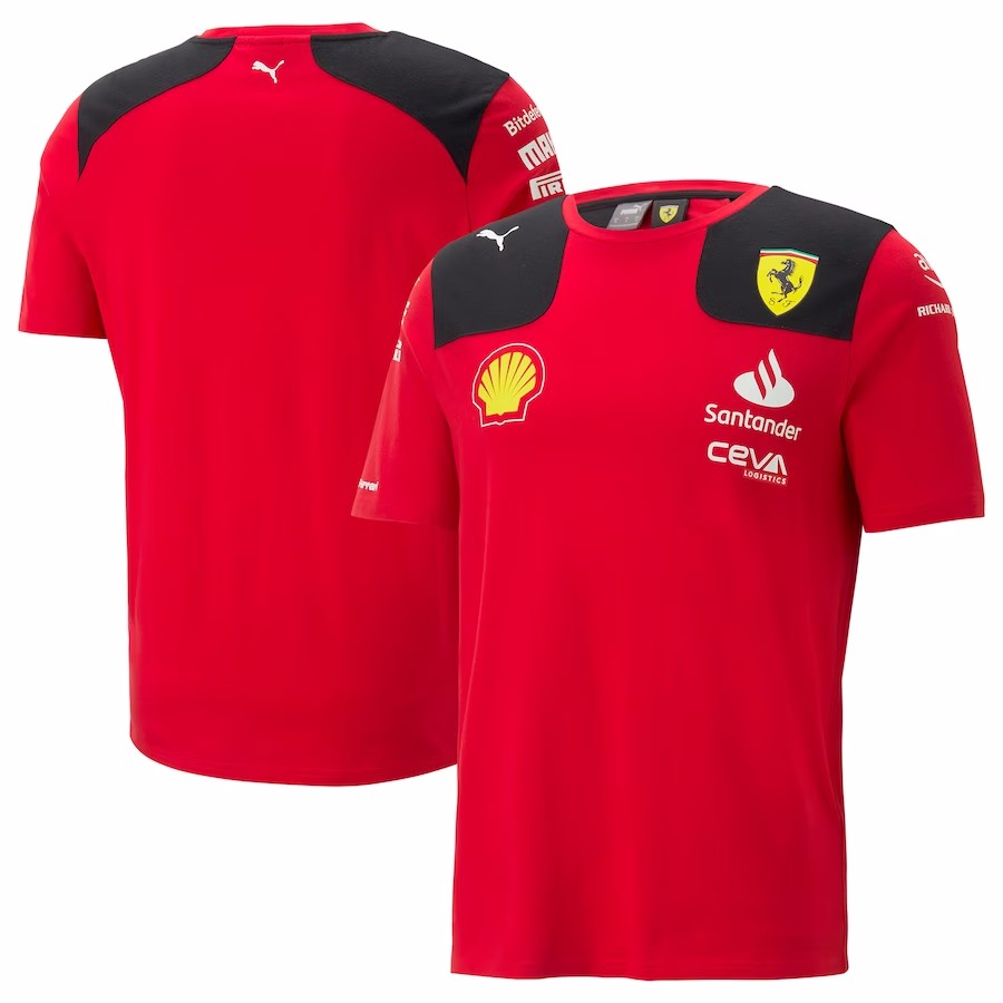 Scuderia Ferrari F1 Racing Team T-Shirt 2023 | Ferrari F1 | Thejerseys