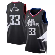 Men's LA Clippers Nicolas Batum #33 Jordan Brand Black 2022/23 Swingman Jersey - Statement Edition - thejerseys