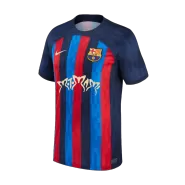 Men's Barcelona Motomami limited Edition Soccer Jersey 2022/23 - Fans Version - thejerseys