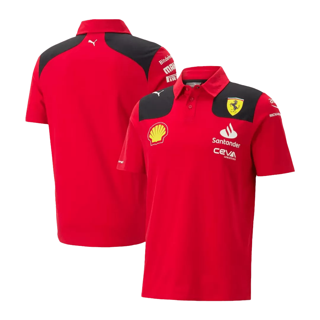 Scuderia Ferrari F1 Racing Team Polo Red 2023
