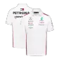 Mercedes AMG Petronas F1 Racing Team Polo - White 2023 - thejerseys