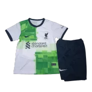 Kid's Liverpool Away Jerseys Kit(Jersey+Shorts) 2022/23 - thejerseys