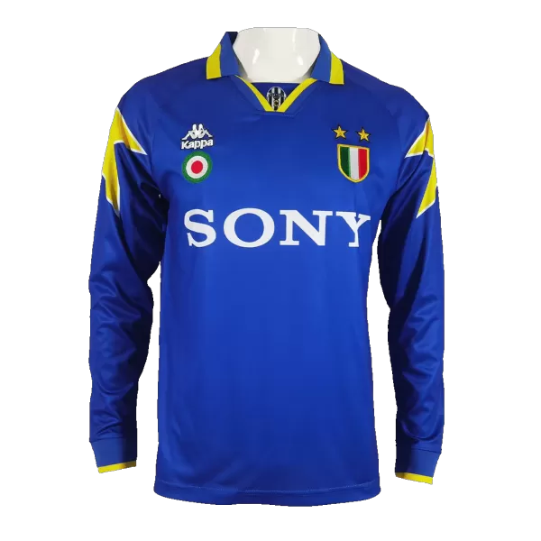 Juventus Away Retro Long Sleeve Soccer Jersey 1995/96 - thejerseys