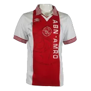 Ajax Home Retro Soccer Jersey 1995/96 - thejerseys