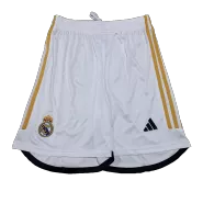 Real Madrid Home Soccer Shorts 2023/24 - thejerseys