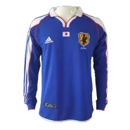 Japan Home Retro Soccer Jersey Long Sleeve 2000 - thejerseys