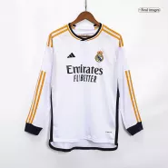 Men's Real Madrid Home Long Sleeve Soccer Jersey 2023/24 - thejerseys