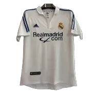 Real Madrid Home Retro Soccer Jersey 2001/02 - thejerseys