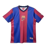 Barcelona Home Retro Soccer Jersey 1998/99 - thejerseys