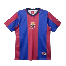 Barcelona Home Retro Soccer Jersey 1998/99 - thejerseys
