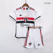 Kid's Sao Paulo FC Home Jerseys Kit(Jersey+Shorts) 2023/24 - thejerseys