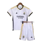 Kid's Real Madrid BELLINGHAM #5 Home Jerseys Kit(Jersey+Shorts) 2023/24 - thejerseys