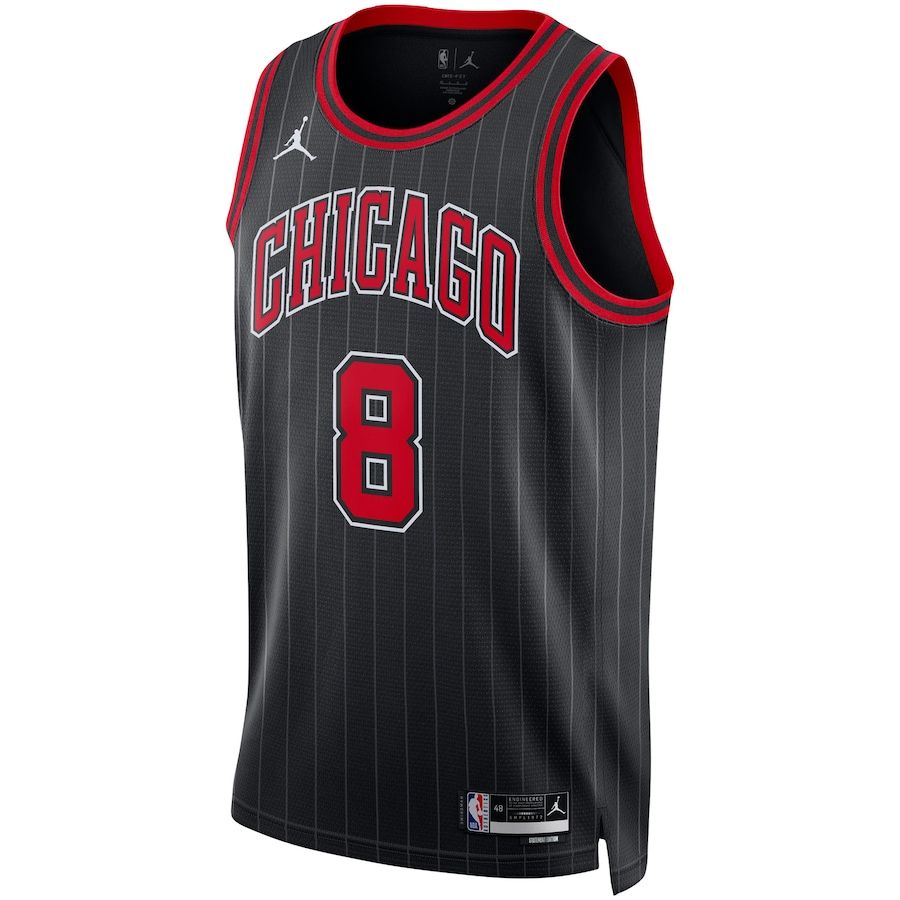 Michael Jordan #23 Chicago Bulls Black Jersey STATEMENT EDTION – Jersey  Elites