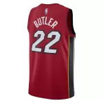 Men's Miami Heat Jimmy Butler #22 Red Swingman Jersey 2022/23 - Statement Edition - thejerseys