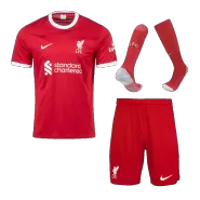 Men's Liverpool Home Jersey Full Kit 2023/24 - Fans Version - thejerseys