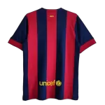 Barcelona MESSI #10 Home Retro Soccer Jersey 2014/15 - thejerseys