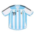 Argentina MESSI #19 Home Retro Soccer Jersey 2006 - thejerseys