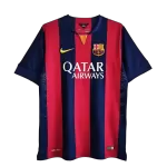 Barcelona MESSI #10 Home Retro Soccer Jersey 2014/15 - thejerseys