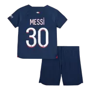 Kid's PSG MESSI #30 Home Jerseys Kit(Jersey+Shorts) 2023/24 - thejerseys